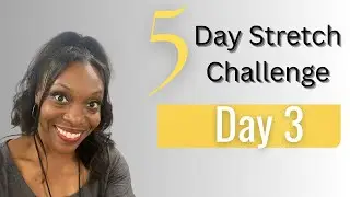 Day 3-Beginner Stretch Challenge/Tutorial for Praise Dancers #praisedance #worshipdance