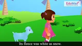 Mary Had A Little Lamb | Rhymes | Junior KG - Level B (Age 4 Year) | Captain Max |  EduMax City