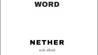 Nether #shorts #short #pronunciation #vocabulary #gre #toefl #ielts