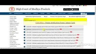 MP High Court PA Recruitment 2021 | MP High Court Personal Assistant Vacancy  Apply Online Form 2021