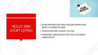 HPSC DENTAL SURGEON EXAM PATTERN AND PROCESS I IMPORTANT TIPS l 