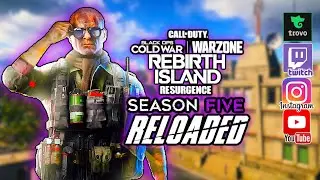 Warzone Rebirth Resurgence Quads | Using Luchador Reactive Bundle | COD Season 5 Reloaded LIVE