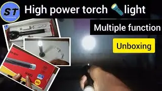 100w torch🔦 light unboxing & review | S Technology 99 |