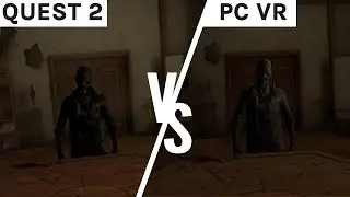 Wraith: The Oblivion - Afterlife Graphics Comparison - Quest 2 vs PC VR!