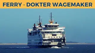 Arrival & departure of ferry DOKTER WAGEMAKER, TESO (Den Helder)