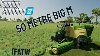 Farming Simulator 22 - Unrealistic Mod Showcase: Mow Your Fields FAST!