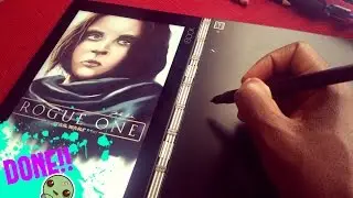 LENOVO YOGA BOOK STAR WARS DRAWING.