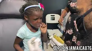 Her first ear piercing (what&rsquo;s was ur first time like?)