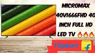 Micromax 40V1666FHD|40 inch Full HD LED TV 🔥🔥🔥