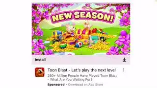 Toon Blast Ads | New Season!