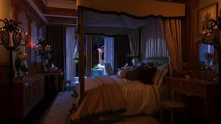 Heavy Rain Sounds for 3 Hours - Cozy Bedroom Ambience for Sleep, Study, Relax