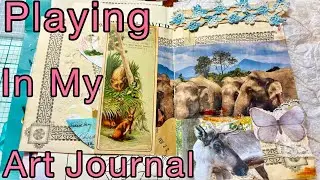 Relaxing Junk and Art Journaling Made Easy