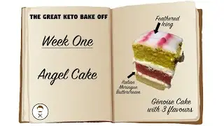 KETO Angel Cakes! 🍰👼🏻 || The Great British Bake Off 2019 || The Keto Kitchen