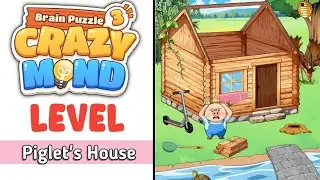 Brain Puzzle 3 Crazy Mind Уровень 5 Прохождение Piglet's House