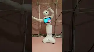 Roboter Tanzt Pepper dance relax #shorts