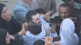 Freed Palestinian prisoners and their families overjoyed following releases
