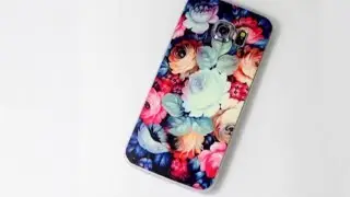 Samsung Galaxy S6 Edge mobile skin sticker making process