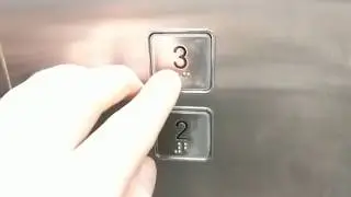 ThyssenKrupp elevator, platform 2, On Nut station, Bangkok Thailand
