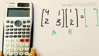 Multiplication of matrices using calculator
