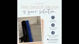 Grout Brush - used on Kitchen tile