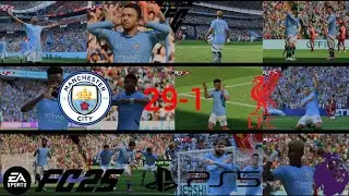 EA Sports FC25 PS5 Slim Gameplay : Manchester City vs Liverpool (2025/26 Premier League)