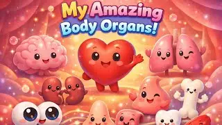 Kids learning body organs| easy & fun learning| kids Wonderworld #learning #animation #kids 