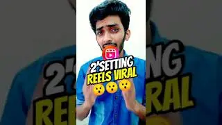 Instagram Reels User Can Use This 2 secret Setting 🔥🔥 #rajnishcooltech #shorts