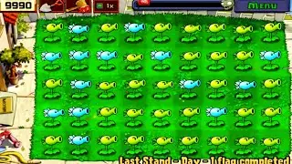 Plant Vs. Zombies : | Puzzle : Last Stand - Day ( 5 Flags Completed ) | Epsiode 8 | Gameplay 