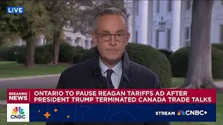 Ontario to pause Reagan tariffs ad after President Trump terminated Canada trade talks