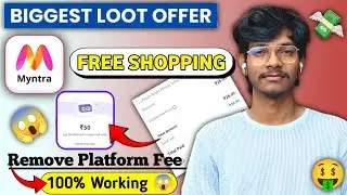 Free Shopping From Myntra 💸 How to Remove Platform Fee From Myntra 😱 || #myntraglamclan #myntra 