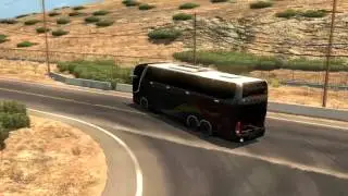 American Truck Simulator Bus trip to Oakdale with Marcopolo G7 1600 LD