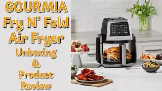 Gourmia Air Fryer Unboxing and Review. Gourmia 7-Qt Digital Air Fryer Fry 'N Fold.