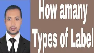 How amany Types of Label