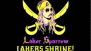 Laker Sparrow&rsquo;s Lakers Shrine w/ P.O.T.C theme song!