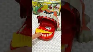 🌈ASMR-TRENDING🐶 BULLDOG DENTIST LOVES CHILLI SAUCE & YELLOW MUSTARD#trending #bulldog#shortvideo