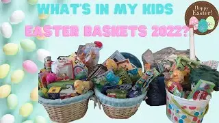 What's In My Kids Easter Baskets 2022| Boy Mom Edition