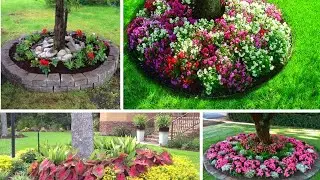 30 POPULAR TREE RING LANDSCAPE DESIGN IDEAS FOR YOUR GARDEN