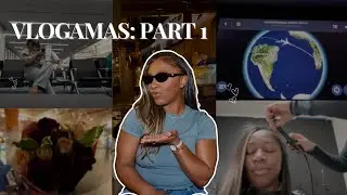 VLOGMAS Part 1| Traveling to Johannesburg + Hair, Food & a Night Out