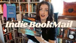 self published book unboxing // INDIE AUTHOR BOOK MAIL