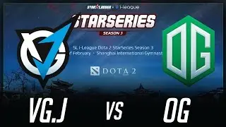 VG.J vs OG Semifinals Starladder i-League 2017 Lan Highlights Dota 2
