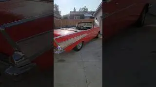 Who's This Idiot?  57 Chevy Left Out In The Rain