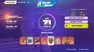 *NEW MICHAEL SCOTT SKIN* Fortnite Chapter 7 Win