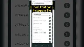 How to change Instagram bio and name font style | #shorts#shortvideo #shortsfeed #stylishfont #font