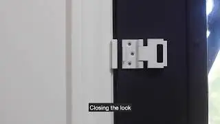 The Door Guardian- Inswinging Lock Installation (using adhesive)