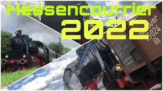 Dampfzug Hessencourrier in Baunatal 2022