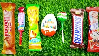 Most Satisfying Popular Colorful Candy ASMR 🍭 Rainbow Lollipops & Chocolate Unpacking