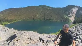 Flora Lake, Greendrop Lake and Lindeman Lake