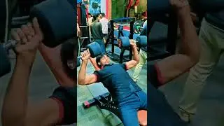 The best chest workout  is hot #gym #funny #workout #vairalvideo