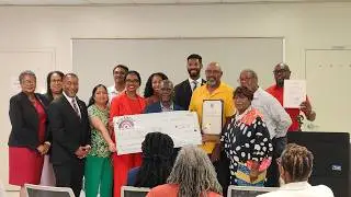 The Charles County Delegation Community Grant Benefit Award Presentation
