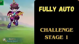 Lords mobile - Full auto petite Devil  challenge stage 1 | trick vs trick stage 1 Full auto